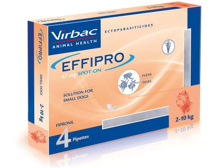 Virbac Effipro Spot On For Small Dogs 4 Pipettes Fashion