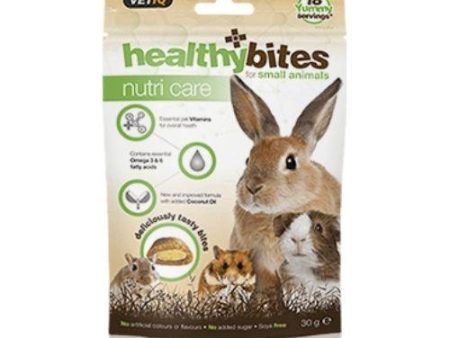 VETIQ Healthy Bites Nutri Care Small animal Treats 30g Discount