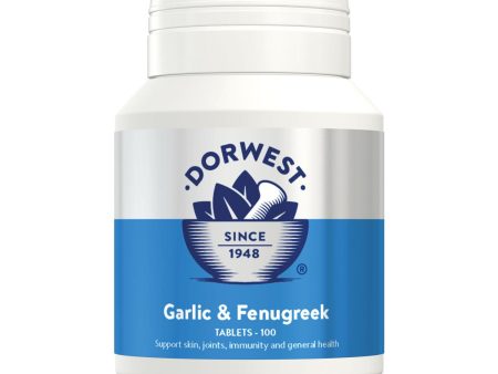 Dorwest Herbs Garlic & Fenugreek 100 Tablets Online now