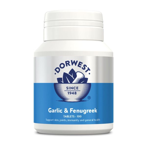 Dorwest Herbs Garlic & Fenugreek 100 Tablets Online now