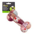 Bestpets Squeaky Patchwork TPR Bone Supply