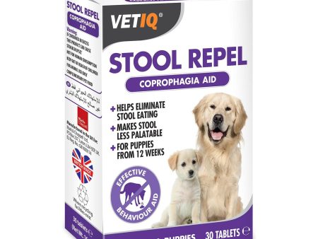 Vetiq Stool Repel Tablets For Dogs & Puppies 30 Pack Discount