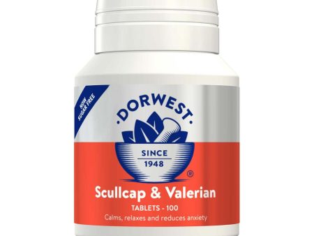 Dorwest Herbs Scullcap & Valerian 100 Tablets For Discount