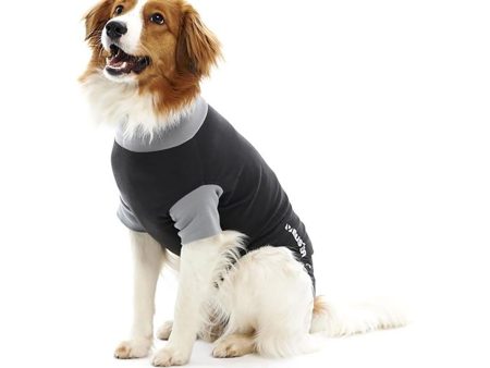 Buster Body Suit For Dogs Black Grey Medium Online