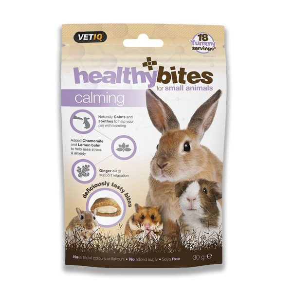 VETIQ Calming Small Animal Treats 30g Hot on Sale