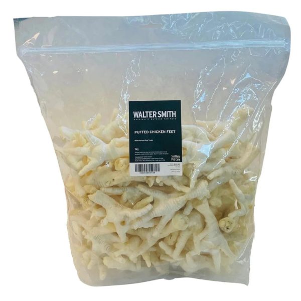 Walter Smith Puffed Chicken Feet, 1kg For Sale