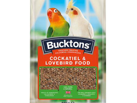 Bucktons Cockatiel & Lovebird 20kg Online Hot Sale