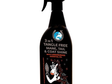 3 In 1 Tangle Free Mane,Tail & Coat Shine 750ml For Sale