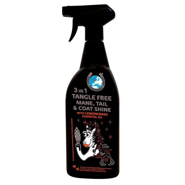 3 In 1 Tangle Free Mane,Tail & Coat Shine 750ml For Sale