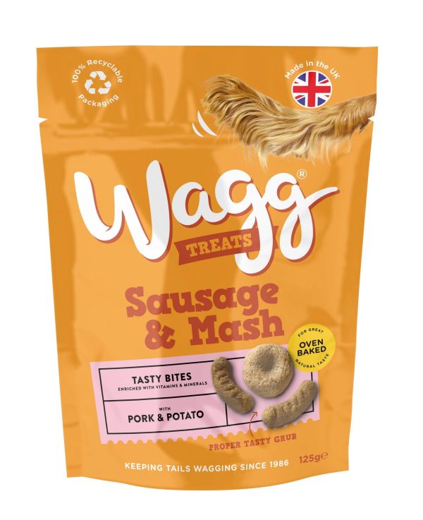 Wagg Sausage & Mash Treats, 125g For Discount