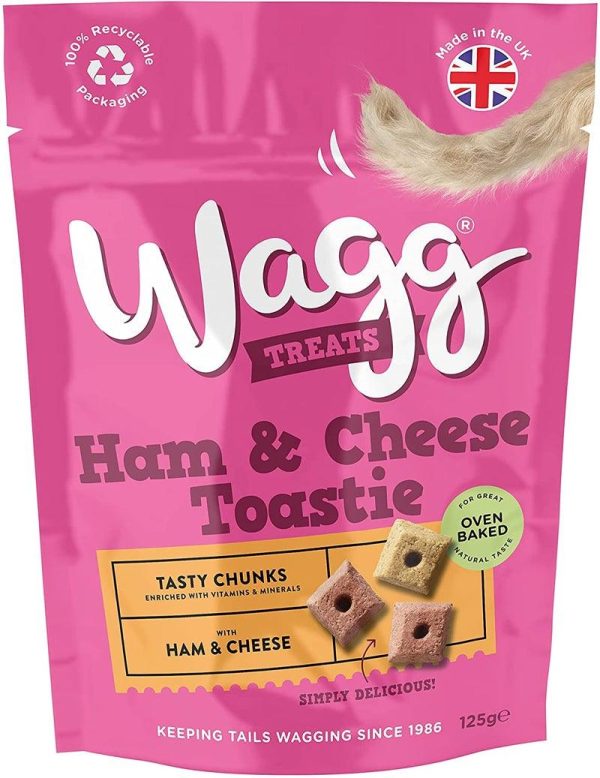 Wagg Ham & cheese Treats 125g Supply